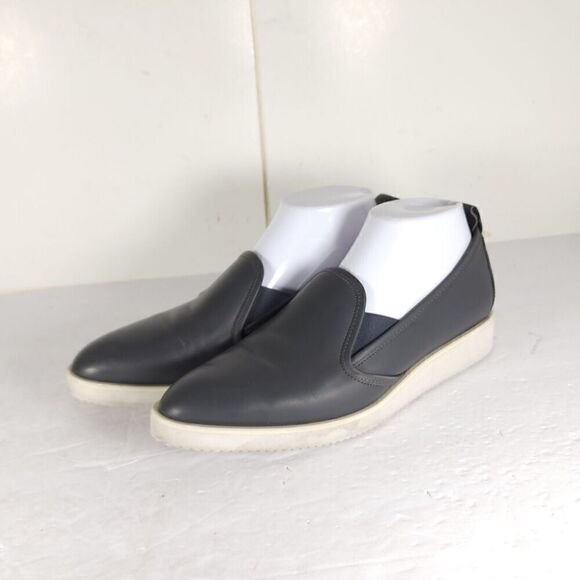 Everlane Women's The Street US 9 Dark Gray Leather Slip On Loafer Shoes Italy - Picture 2 of 15